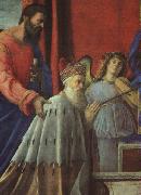 Giovanni Bellini The Doge Barbarigo, St John and Musician Angels (Detail)